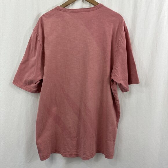 Faherty Sunwashed Salmon Pink Short Sleeve Tee Shirt Mens XXL-T ***READ - Picture 2 of 11